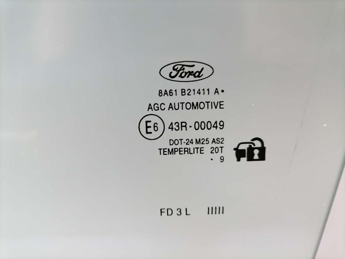 Ford Fiesta JA8 original Türscheibe vorn links 3-Türer Bj.2009